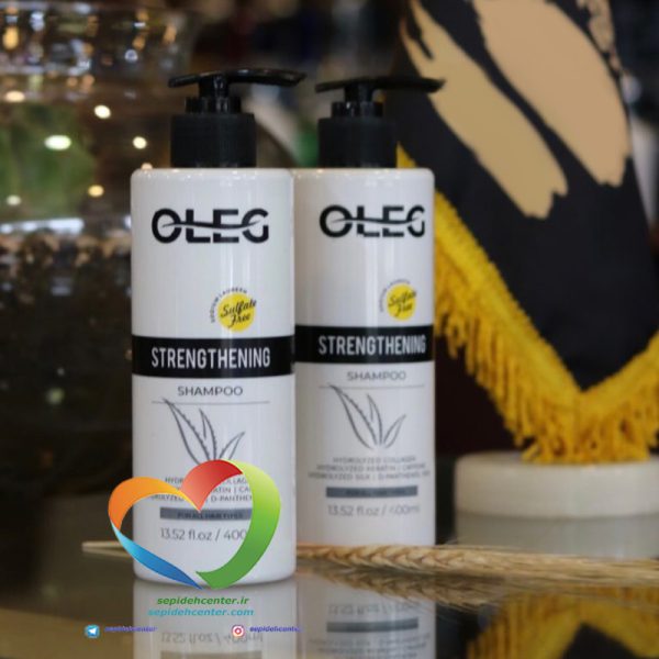 شامپو تقویت کننده اولگ OLEG Strengthening Shampoo حجم 400 میل