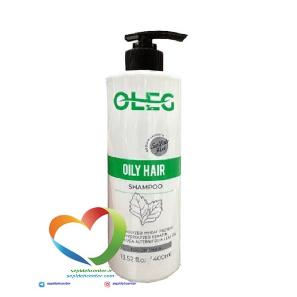 شامپو موهای چرب اولگ OLEG Shampoo For Oily Hair حجم 400 میل