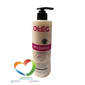 شامپو موهای خشک و آسیب دیده اولگ OLEG Dry Damaged Shampoo حجم 400 میل