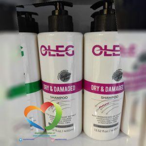 شامپو موهای خشک و آسیب دیده اولگ OLEG Dry Damaged Shampoo حجم 400 میل