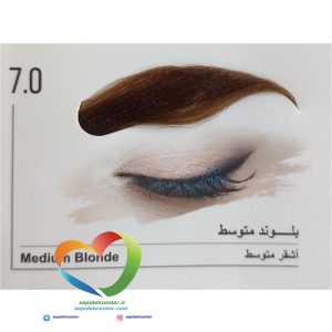 کیت رنگ ابرو ماگرای شماره 7.0 بلوند متوسط Magray Brow Tint Eyebrow Medium Blonde