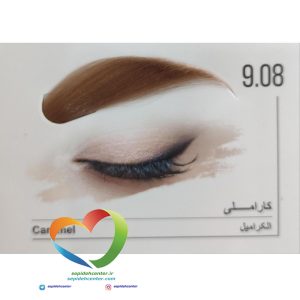 کیت رنگ ابرو ماگرای شماره 9.08 کاراملی Magray Brow Tint Eyebrow Caramel