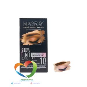 کیت رنگ ابرو ماگرای شماره 8.79 کاپوچینو Magray Brow Tint Eyebrow Cappuccino