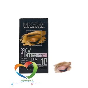 کیت رنگ ابرو ماگرای شماره 10.07 وانیلی Magray Brow Tint Eyebrow Vanilla