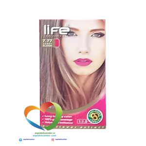 کیت رنگ موی لایف شماره 7.77 بلوند شنی Hair Color Life Kit Sandy Blonde