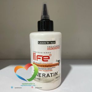 ماسک مو لایف بدون آبکشی پروتئین شیر life hair mask حجم 300 میلی لیتر