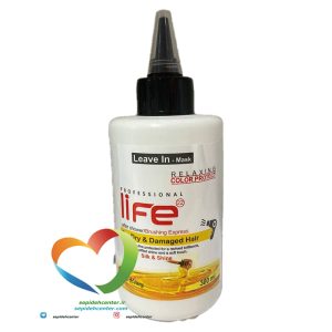 ماسک مو لایف بدون آبکشی حاوی عصاره عسل life hair mask حجم 300 میلی لیتر