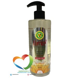 شامپو کراتینه بدون سولفات لایف life Shampoo Sulfate-Free حجم 500 میلی لیتر