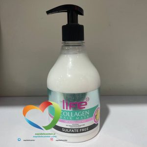 ماسک مو لایف مدل کلاژن بدون سولفات life Mask Hair Sulfate-Free حجم 500 میلی لیتر