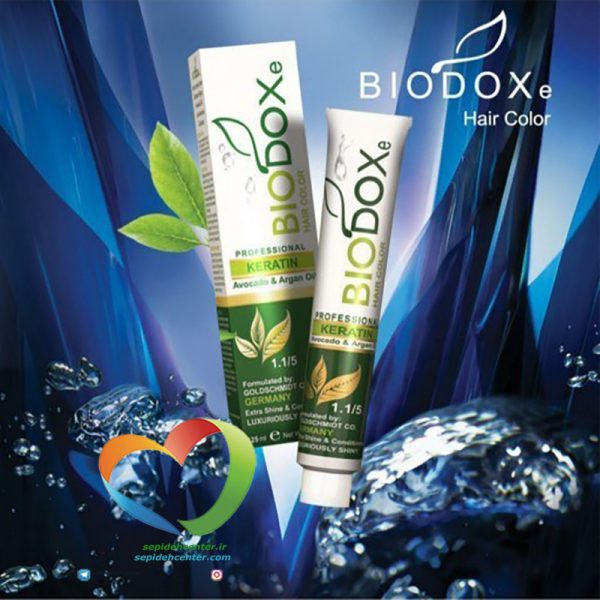 رنگ موی حرفه ای بیوداکس شماره N1 مشکی 1.0 BioDox COLOR Black