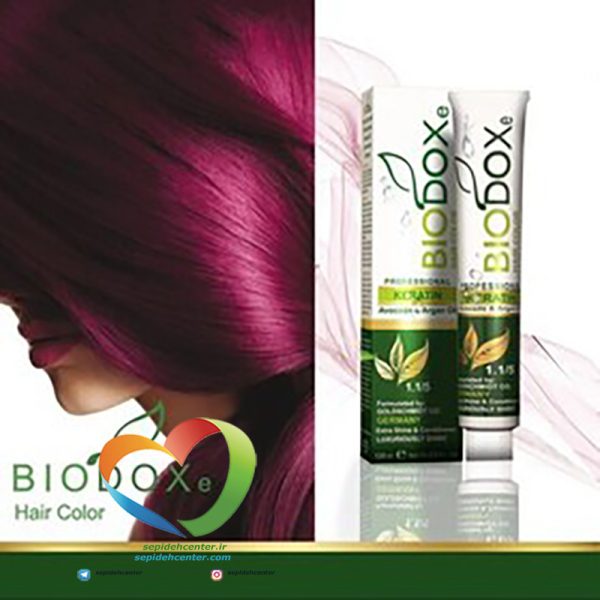 رنگ موی حرفه ای بیوداکس شماره N1 مشکی 1.0 BioDox COLOR Black